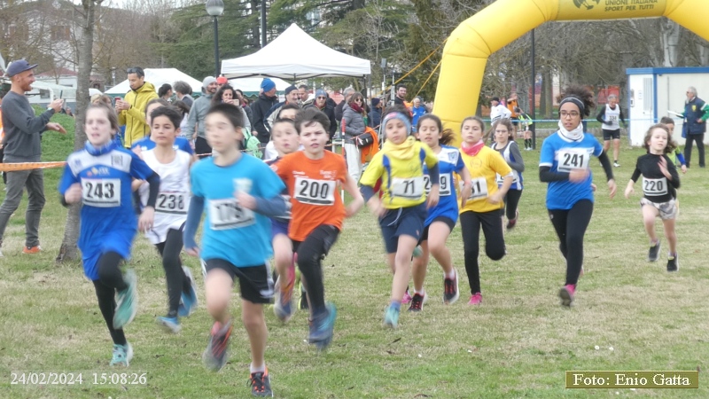 Mezzano: Cross Provinciale UISP 2024 - prova 2 di 6 - 24 febbraio 2024
